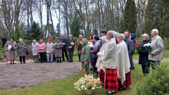 Edgara Kauliņa 120. dzimšanas dienas pasākumi Lielvārdē 26.04.2023.