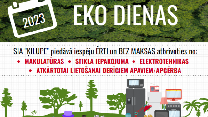 EKO Dienas 2023 Ogres novadā