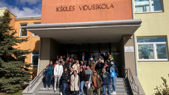 Erasmus+ projekta „Journey” noslēgums Ikšķiles vidusskolā