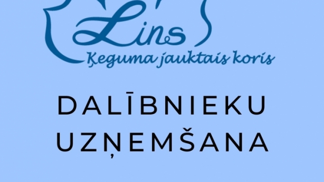 Aicina pievienoties Ķeguma jauktajam korim LINS 