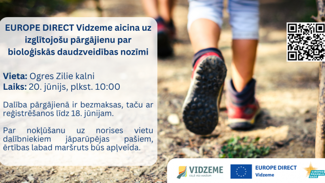 Aicinājums piedalīties izglītojošā pārgājienā