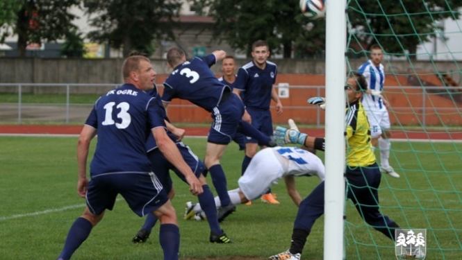 FK "Ogre" izstājas no cīņas par Latvijas Kausu