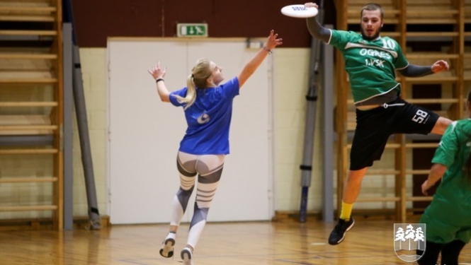 Ogres 1. vidusskolas frisbijistiem – Latvijas čempionāta bronza