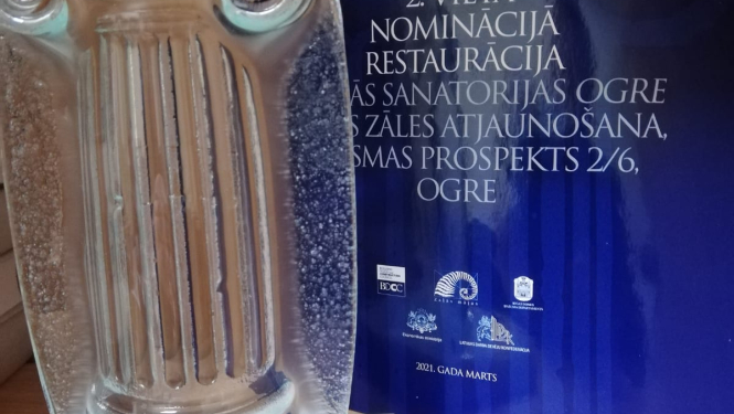 Izcilāko būvju skaitā arī atjaunotās sanatorijas Lielā zāle