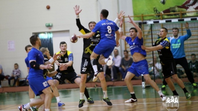 Ogres handbolistiem Latvijas čempionāta bronza
