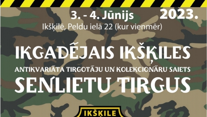 Senlietu tirgus Ikskile 2023