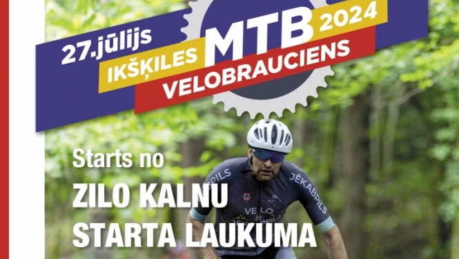 Ikšķiles MTB velobrauciens 2024