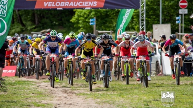 Ikšķiles MTB velobraucienā uzvar Priževoits un Antone