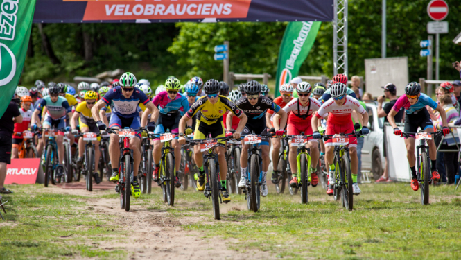 Ikšķiles MTB velobraucienā uzvar Priževoits un Antone