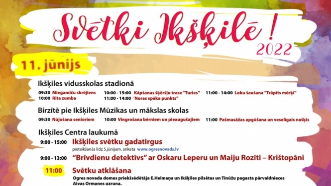 IKŠĶILES SVĒTKI 2022