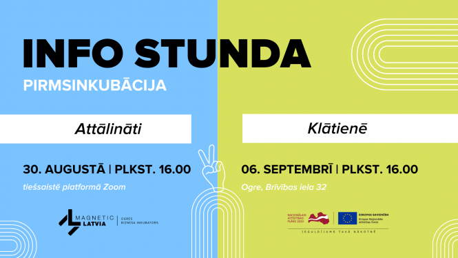 LIAA Ogres biznesa inkubatora INFO STUNDA 