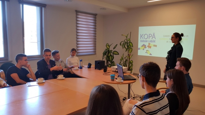 Seminārā tiekas Ogres novada skolu pašpārvaldes