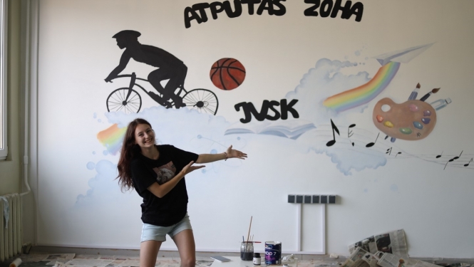 Projekts  “Jaunogres vidusskolas atpūtas zonas attīstīšana” ir veiksmīgi pabeigts
