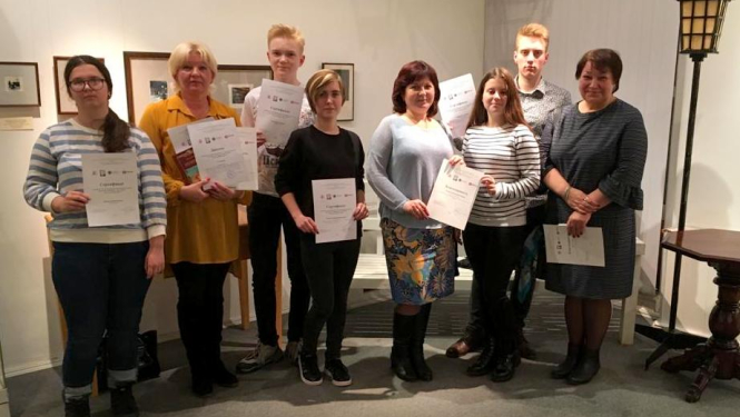 Jaunogres vidusskolas skolēni piedalās forumā Pleskavā