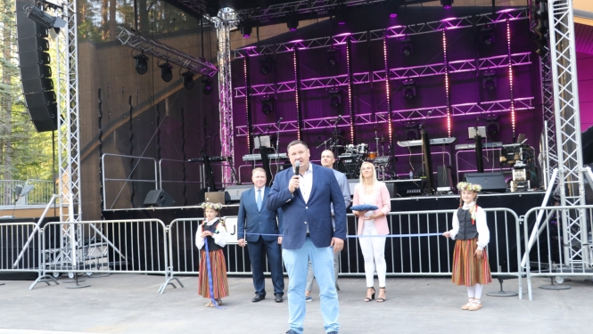 Jumpravas estrādes atklāšana 09.06.2023
