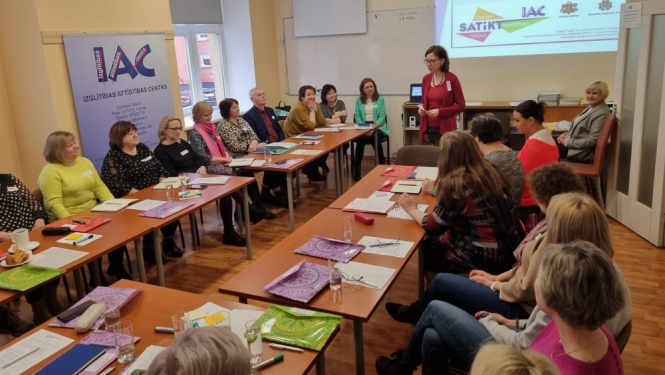 Projekta "Satikt!" seminārs