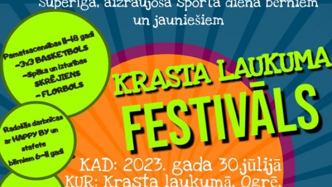 Krasta laukuma festivāls 30.07.2023
