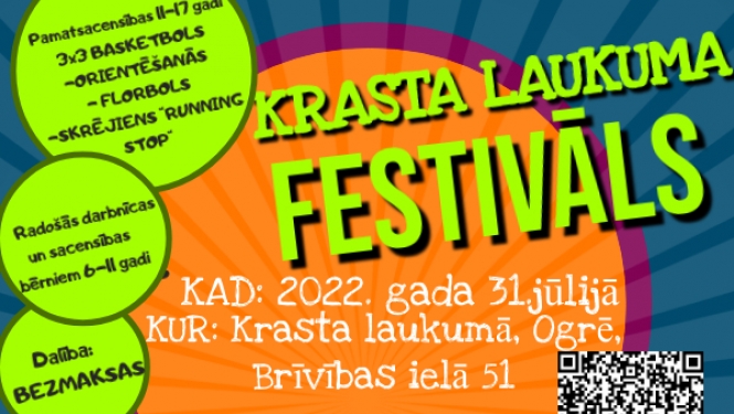 Krasta laukuma festivāla afiša