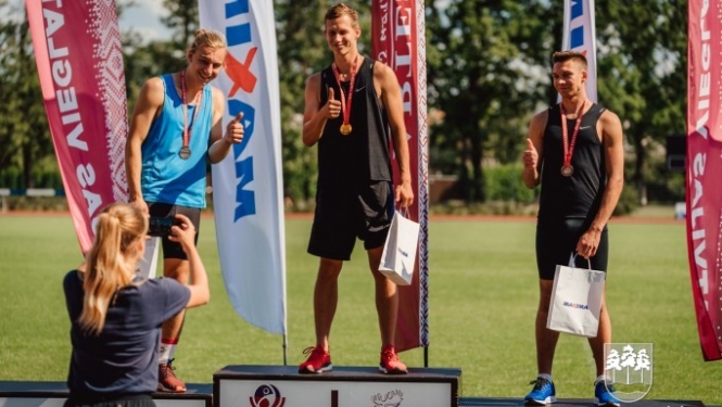 Artūrs Pastors - Latvijas čempions 400m skrējienā