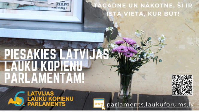 Lauku kopienu parlaments plakāts mazs 14.06.2023