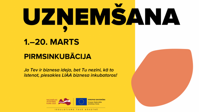 LIAA pirmsinkubacijas pr 2023