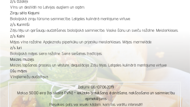 Aicina doties pieredzes apmaiņas braucienā uz dažādām saimniecībām Latgalē