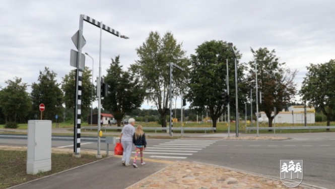 Autoceļu A6 var šķērsot droši