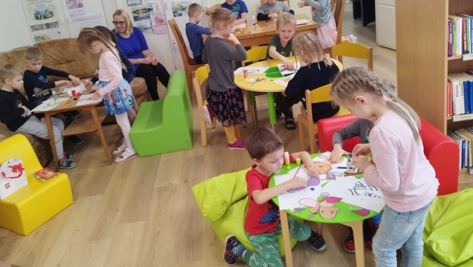 Radošās nodarbības Madlienas bibliotēkā