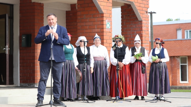 Madlienas tirgus laukuma atklāšana 16.06.2023