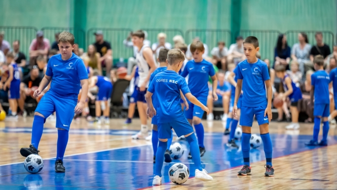 Jaunajā sporta arēnā “Ogre” plašas iespējas sportiskām aktivitātēm