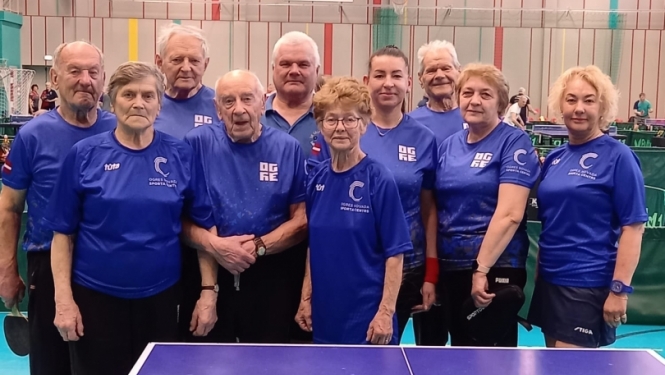 Ogres novada seniori galda tenisa sacensībās