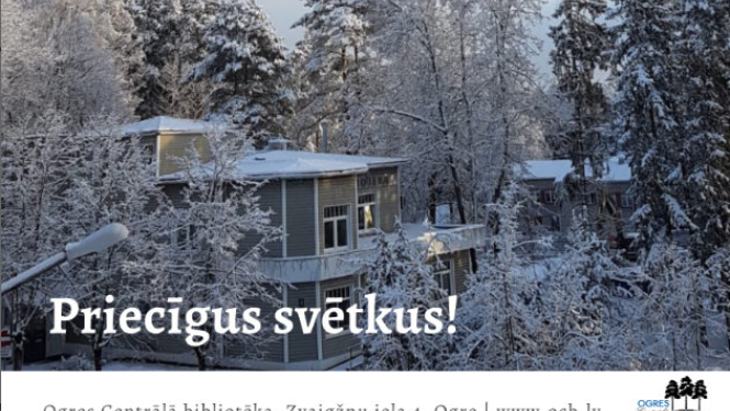 Ogres Centrālās bibliotēkas darba laiks svētkos