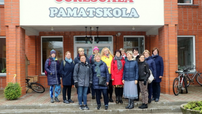 Ogresgala pamatskolā viesojas kolēģi no Islandes un Igaunijas