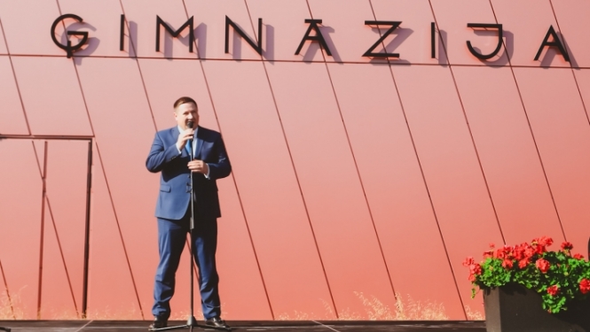 Ogres Valsts ģimnāzijas un arēnas atklāšana 18.08.2023.