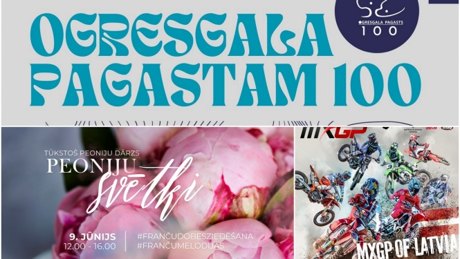 Pasākumu plakātu kolāža 06.2024.