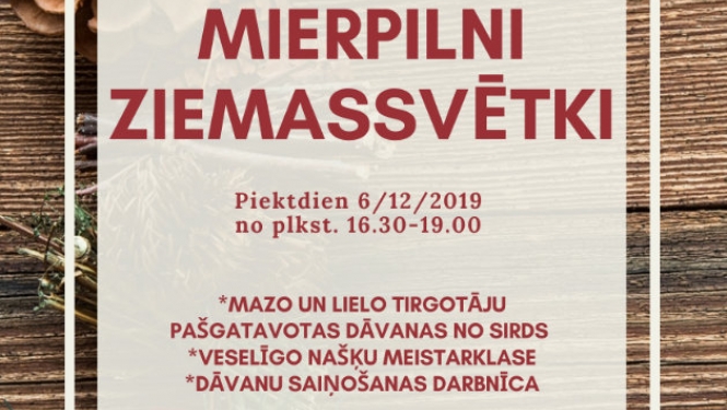 Ikšķiles Brīvajā skolā notiks Ziemassvētku tirdziņš