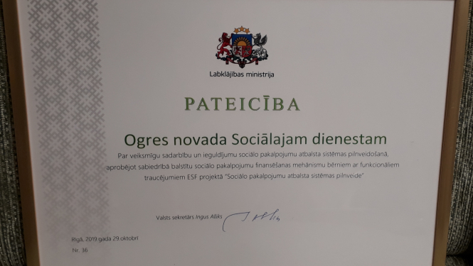 Veiksmīgi īstenots individuālā budžeta modeļa bērniem ar funkcionāliem traucējumiem izmēģinājumprojekts