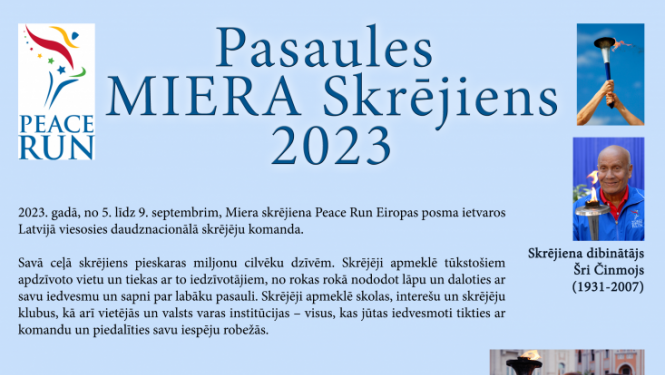 Miera skrējiens 2023