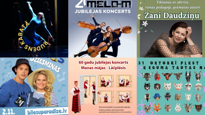 Nedēļas nogales pasākumi