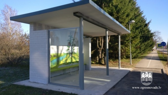 Meņģeles pietura jaunā Dullās Daukas zīmē