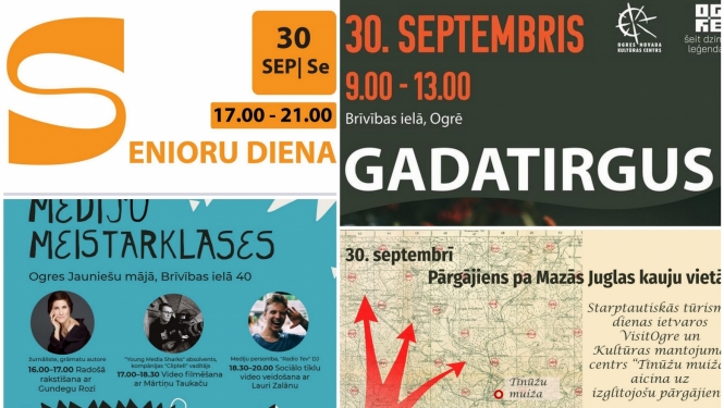 Plakātu kolāža 09.2023.