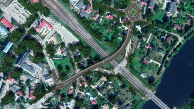 Sākusies publiskā apspriešana par pārvadu pār dzelzceļu Kalna prospektā, Ogrē