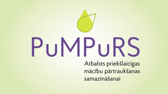 Projektā “PuMPuRS” arī šajā semestrī skolēni saņem atbalstu mācībās