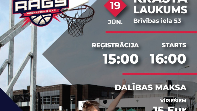 Šodien Ogrē norisināsies basketbola turnīra “Ogres RAGS” 1. posms