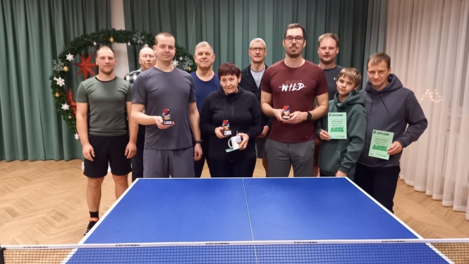 Galda tenisa turnīra "Rembate 2024" dalībnieki