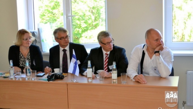 Sadarbības pašvaldību delegācijas pilsētas svētkos