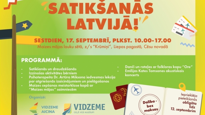 Satikšanās Latvijā: aicina remigrantus Vidzemē uz neformālu tīklošanās pasākumu