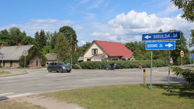 Satiksmes ministra J.Vitenberga vizīte Ogres novadā. 29.05.2023. 