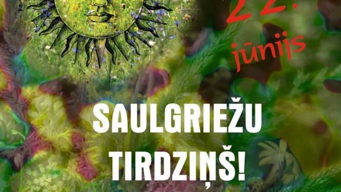 Šogad Saulgriežu tirdziņš 22. jūnija pēcpusdienā