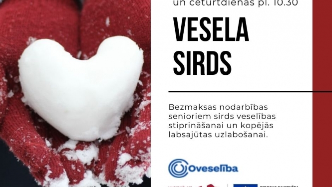 Vingrošana senioru sirds veselības un vispārējās labsajūtas veicināšanai